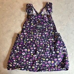 OshKosh B'gosh Purple Floral Jumper